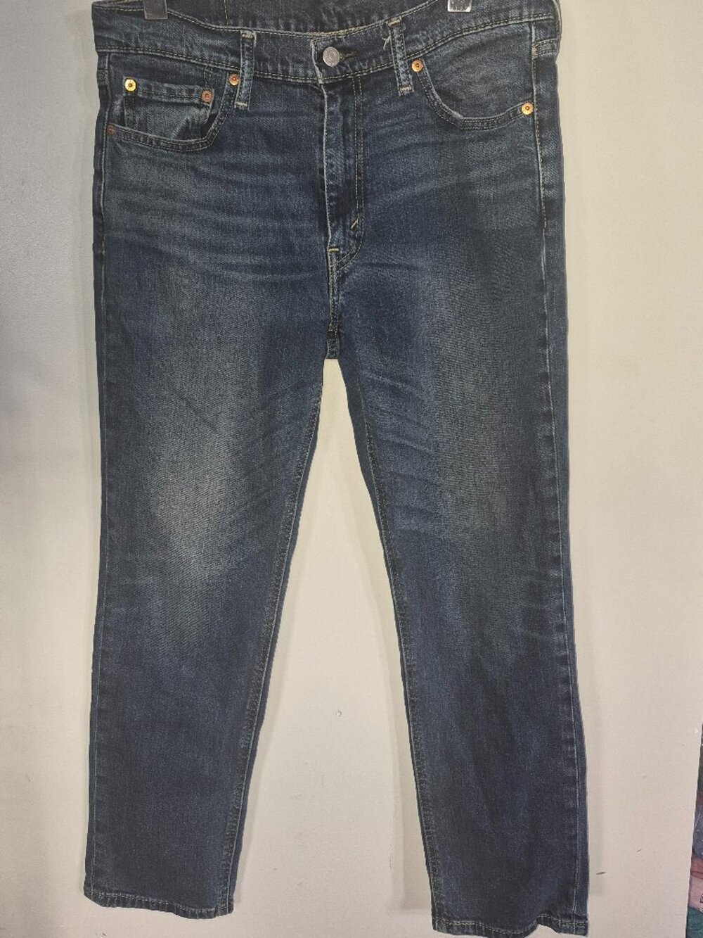 Levis 541 Athletic Taper Jeans Mens W32 L30 Dark Wash Stretch Denim